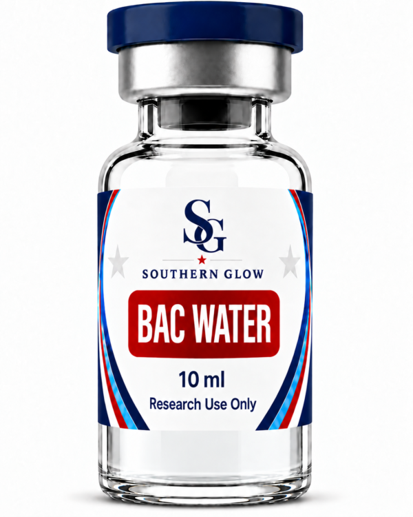 Southern Glow BAC Water 10 ml research vial